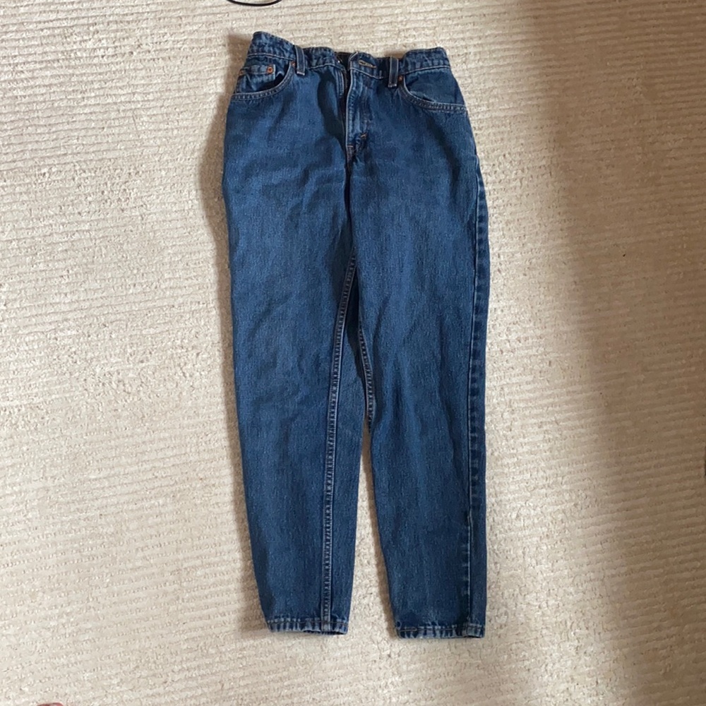 Levi Vintage 550 made in USA high waisted jeans